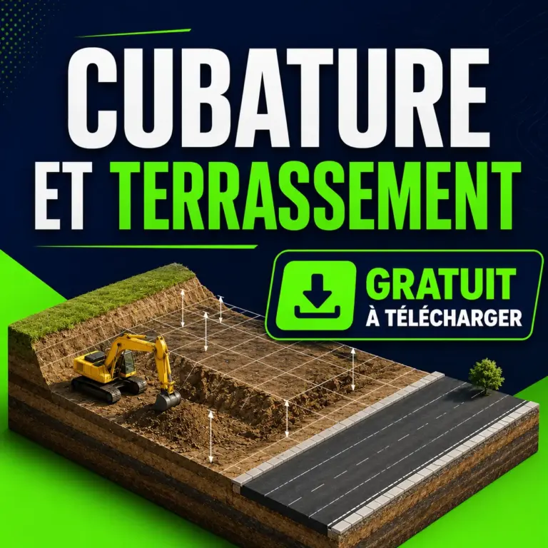 Cubature et Terrassement : Guide Complet PDF gratuit pour les Travaux de Terrassement et le Calcul des Volumes