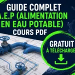 Guide Complet AEP (Alimentation en Eau Potable) : Cours PDF Gratuit à Télécharger