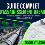Guide Complet d’Assainissement Urbain : Calculs, Réseaux et Dimensionnement des Canalisations